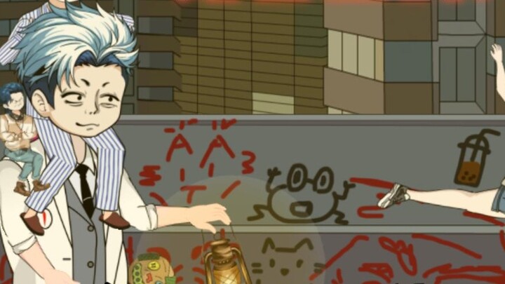 [عالم بيسو المرعب] فتاة على الشرفة (بمروحية هجومية)