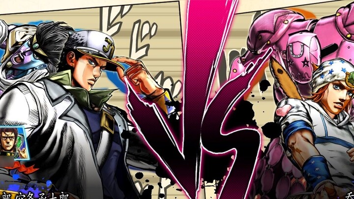 "Young man, is your last name Joestar too? I held back on you, let's talk." JoJo's Bizarre Adventure