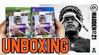 EA Sports Madden NFL 21 (PS4/ Xbox One) Unboxing