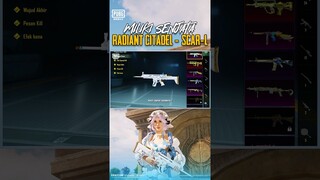 Dapetin Radiant Citadel - Scar-L sekarang! #pubgmobile #pubgmobileindonesia #shorts