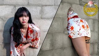 벽에 끼인 유명 BJ 참교육