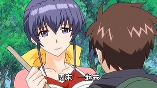 她是一个温柔的妈妈