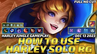 HOW TO HARLEY ON SOLO RG | HARLEY 2023