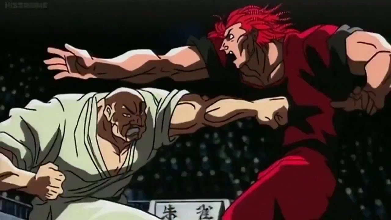 Baki Hanma vs Muhammad Ali Jr, Full Fight Scene, Eng Dub