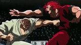Yujiro seriously fights Doppo, Baki is shocked when Yujiro beats Doppo to death, Baki vs Kureha