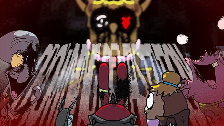 FNF Errorized SpongeBob: Aquatic Mayhem – Final Episode Released: Drowning Devastation V2 (Cover Art