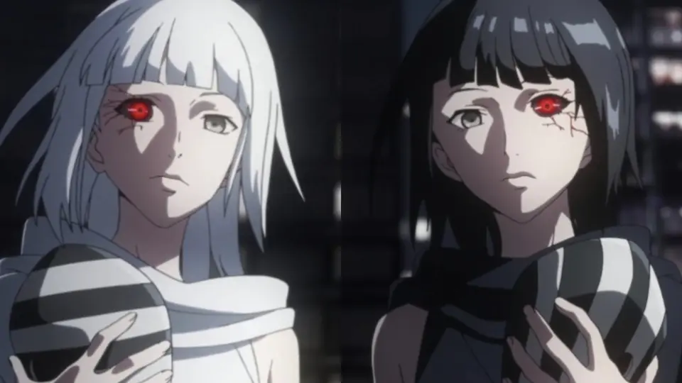 黑奈奈白这对可怜的姐妹花 被人利用完身体就被抛弃 东京喰种 安久黑奈 安久奈白 铃屋什造 Bilibili