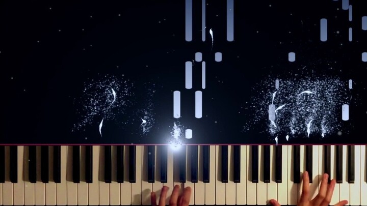 Castle In The Sky - Carrying You Special effects piano / PianiCast