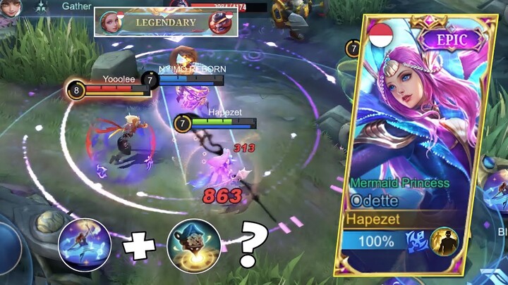 Nyobain Odette yang Katanya Bisa Combo Sama Diggie ?! | Mobile Legends