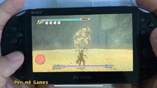 Ninja Gaiden Sigma 2 Plus -Boss chapter 7-chơi trên PS VITA 2K-máy chơi game cầm tay của Sony