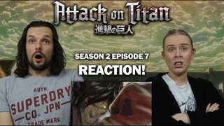 Attack on Titan S02E07 'Close Combat' - Reaction & Review!
