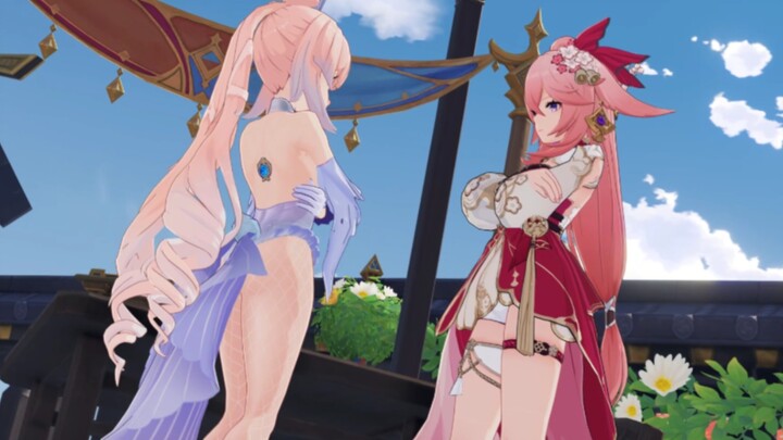 Rabbit Kokoro and Aya Misa—Which side would you choose?