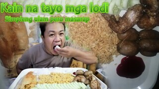 MUKBANG PINOY / PINOY ALMUSAL / SIMPLENG PAGKAIN PERO MASARAP