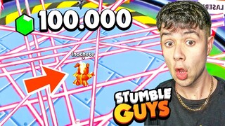 Ganó el TORNEO de 100.000 GEMAS con RÉCORD MUNDIAL 😲 - Stumble Guys