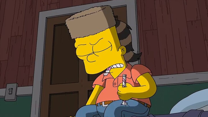 [Nannan] Bart, who is crying wolf, asks for help but no one believes him and he almost misses the ch