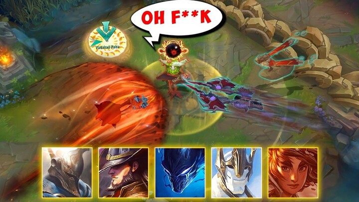 WE PICKED AN ENTIRE TEAM WITH GLOBAL ULTIMATES... Let's just say it worked