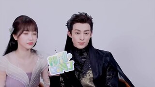 [Di Xin's Gravity] Wang Hedi x Yu Shuxin ~ dd interview double standards Part 2, the professional ac