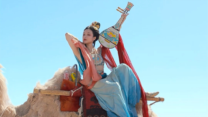 A day of being a "goddess" in Dunhuang! Who doesn't have a dream of flying?
