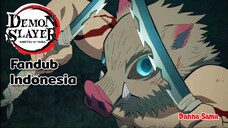 【 DUB INDO 】 Inosuke Vs Iblis Laba-laba - Kimetsu No Yaiba