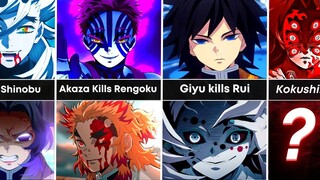 Who Killed Whom in Demon Slayer I Kimetsu no Yaiba Deaths