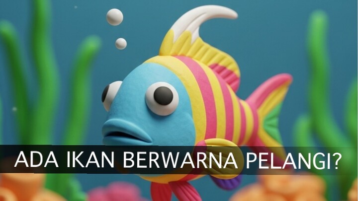 Ada Ikan Berwana Pelangi