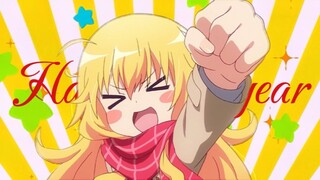 “请查收来自二次元的新年祝福“