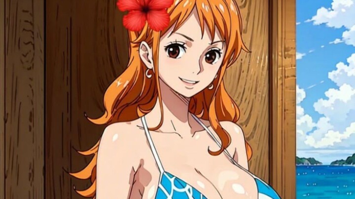 SCENE LUFFY DIGENJOOT NAMI SAMPAI LEMAS