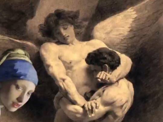 [Art in a Minute] Wrestle On, Angels!