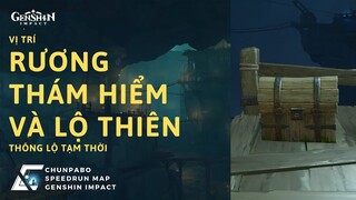 TOÀN BỘ VỊ TRÍ RƯƠNG THÁM HIỂM VÀ LỘ THIÊN TẠI THÔNG LỘ TẠM THỜI | SPEEDRUN GUIDE | Khu Mỏ Ngầm