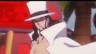 Luffy Gear 5 transformation vs Rob Lucci