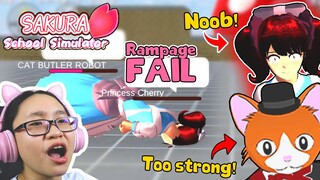 Sakura School Simulator Gameplay - Giant RAMPAGE FAIL - Let's Play Sakura School Simulator!!!