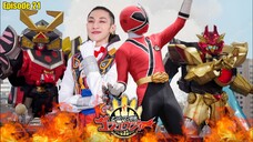 FESTIVAL UNTUK SUMINO & TEGASWORD - Alur Cerita No 1 Sentai Gozyuger Episode 21