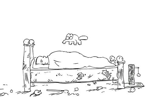 Cat Man Do - Simon's Cat _ SHORTS #1