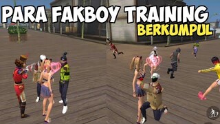 PRANK JADI CEWEK DI TRAINING LANGSUNG DI AJAK W1K W1K KACAU😭|FREE FIRE INDONESIA