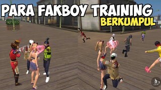 PRANK JADI CEWEK DI TRAINING LANGSUNG DI AJAK W1K W1K KACAU😭|FREE FIRE INDONESIA