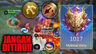 Nana Gajah Build MM + Inspire di Mythical Glory 1000 Point!! Jangan Ditiru 100% Ga Guna!!