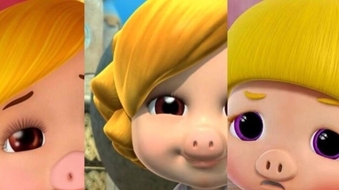 Dari seekor babi betina kecil yang berbau kotoran babi menjadi seorang selebriti internet, apa seben