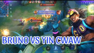 BRUNO VS YIN CWAW:)