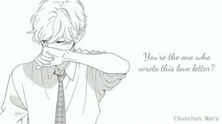 Anime love letter confession [Japanese Voice Acting Practice]