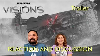 Star Wars Visions Trailer Reaction and Discussion