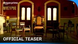 Mirzapur Season 3 - Official Teaser | Pankaj Tripathi, Ali Fazal, Shweta Tripathi, Rasika Dugal