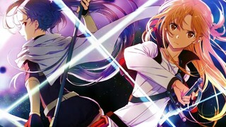 "Sword Art Online /Tulang/Langkah Pembakaran Tinggi"" "Sepuluh tahun pedang, sekali lagi memberi Anda ledakan masa muda"