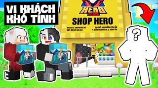 MINECRAFT nhưng KHÔNG CÓ NGƯỜI? Siro gặp vị khách KHÓ TÍNH của SHOP HERO trong LÀNG HERO TEAM