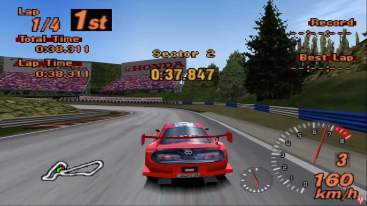Gran Turimo 2 - Project A-Spec Mod - Supra RMK Reitoumen GT500