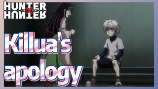 Killua's apology