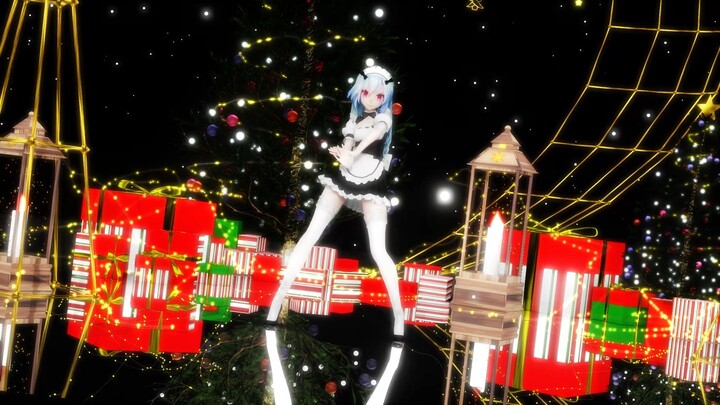 【MMD】INTERGALACTIA  IA GLOWB 【Motion Tda Maid Miku】