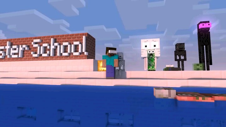 MINECRAFT ANIMATION : Monster School in Ohio Horror!