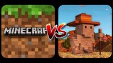 Minecraft PE VS Minicraft WorldSurvival Mania