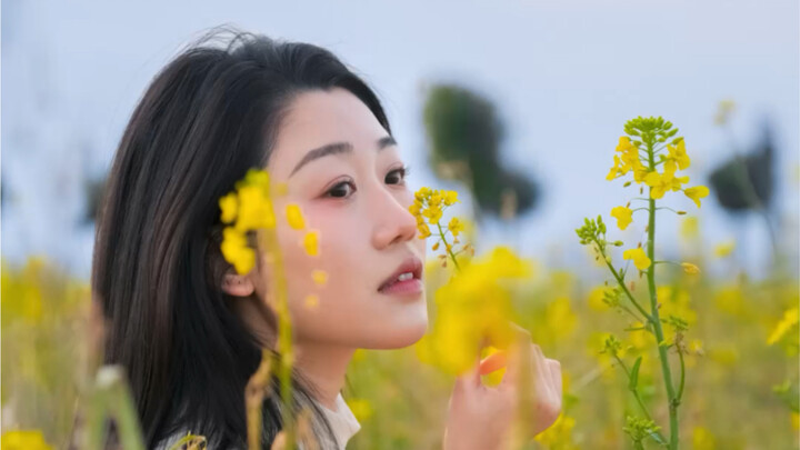 油菜花拍照之双重人格之模特    摄影师如何应对！
