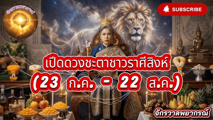 เปีดดวงชะตาชาวราศีสิงห์ (23 ก.ค. - 22 ส.ค.)